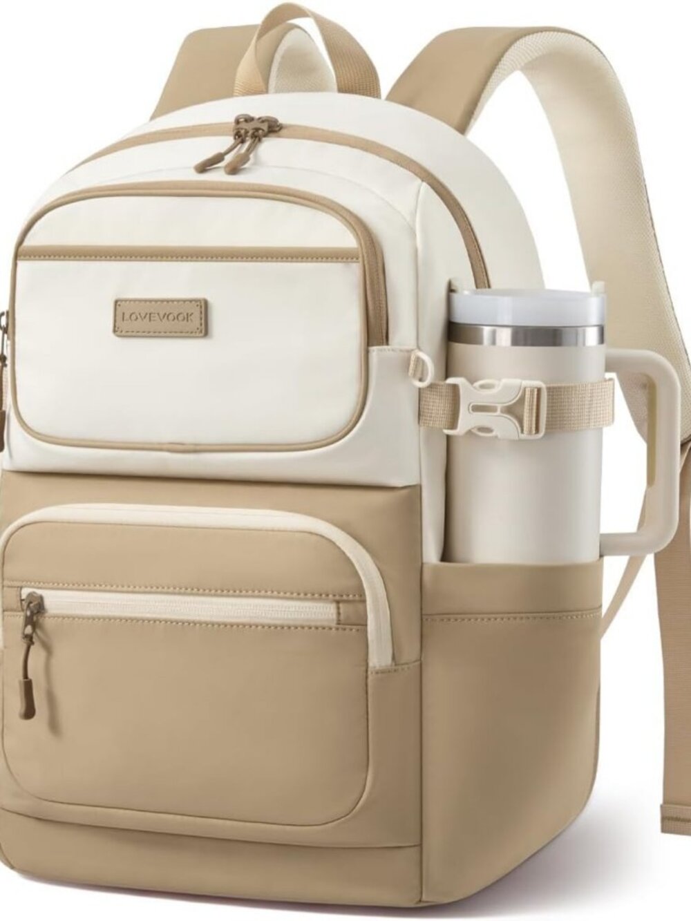 Stylish Large Capacity Backpack for Teen Girls & College Students, Lightweight
